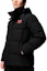 Shop Anta Champion Series Black Waterproof Down Jacket with Detachable Hood. 152250906-2