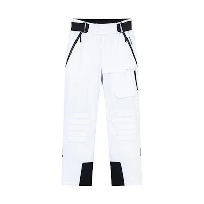 Anta Champion Series Colorblock Mid-Waist Straight Ski Pants Snow White. 152340512-1