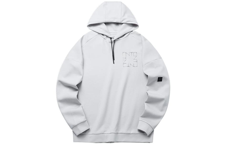 Anta Champion Series Antibacterial Hoodie Grey - Casual Urban Activewear 152210734-1