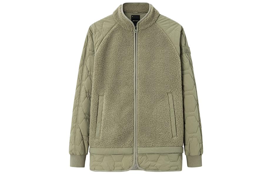 Anta Champion Series Glacier Gray Thickened Zip Jacket Unisex 172340701-4