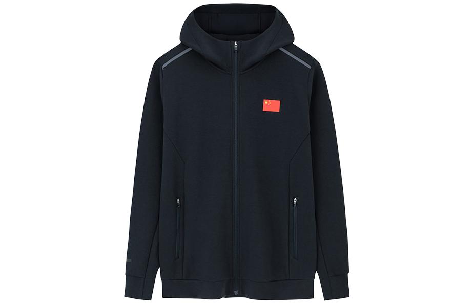 Anta Champion Series Hoodie Jacket Night Sea Black 152330711-3