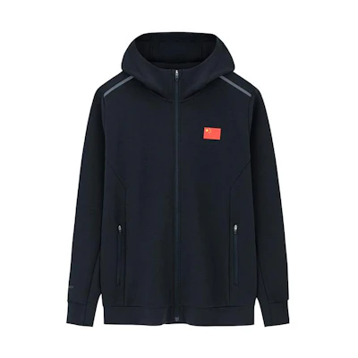 Anta Champion Series Hoodie Jacket Night Sea Black 152330711-3