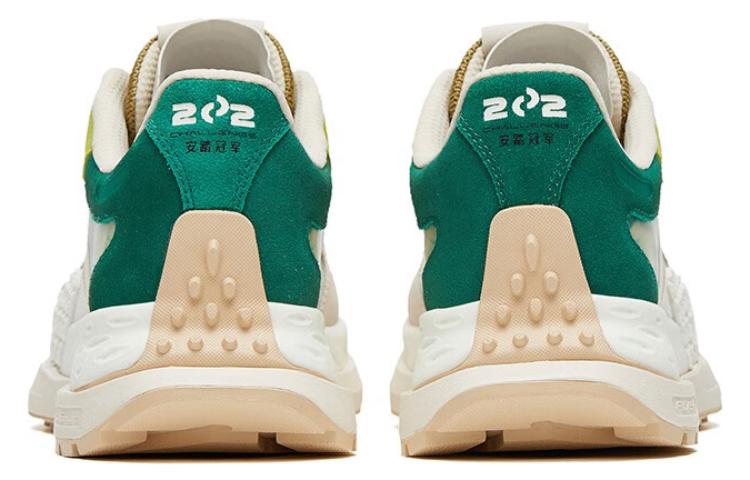 Shop Anta Champion Series Low 'Star 202 White Green' 112318881A-1