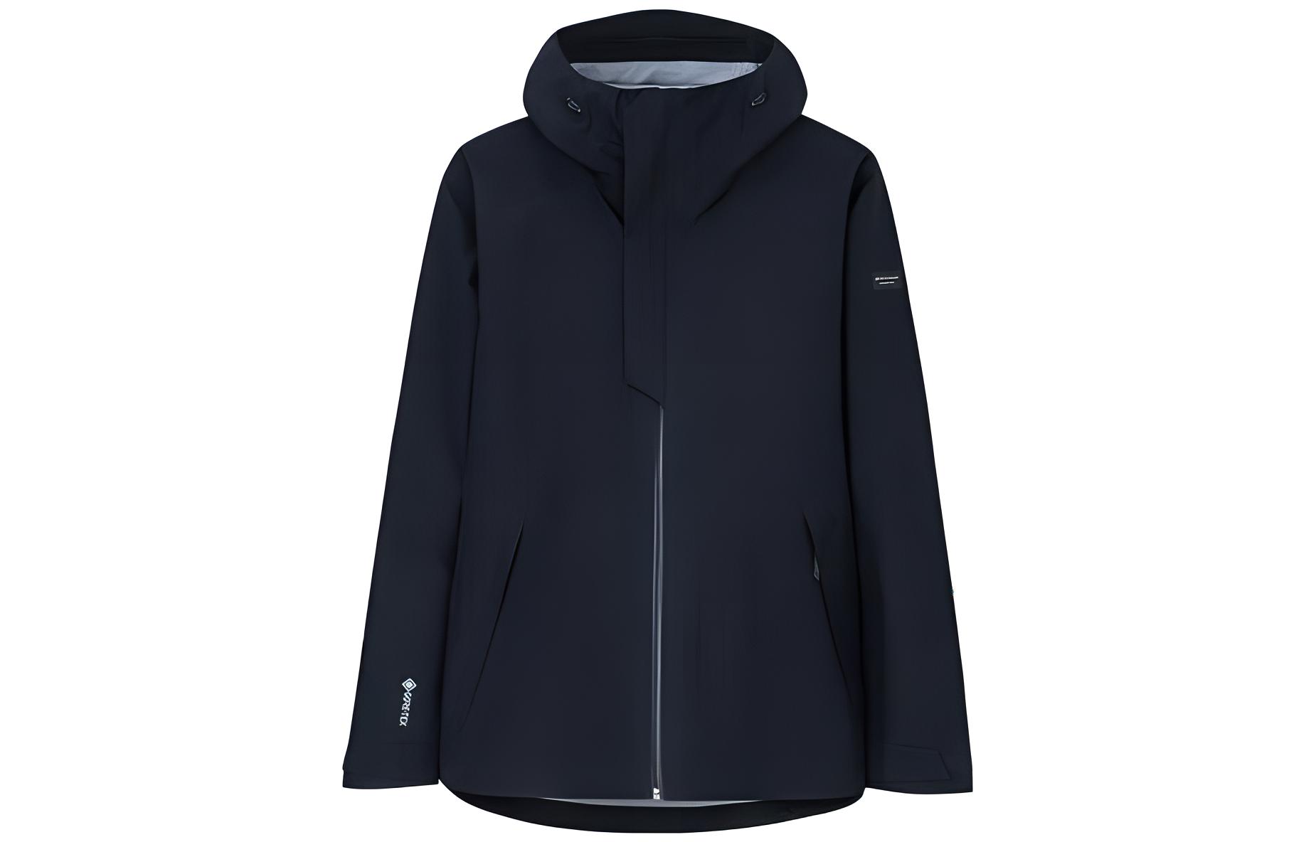 Anta Champion Series Waterproof Hoodie Jacket - Night Sea Black 152340614-3