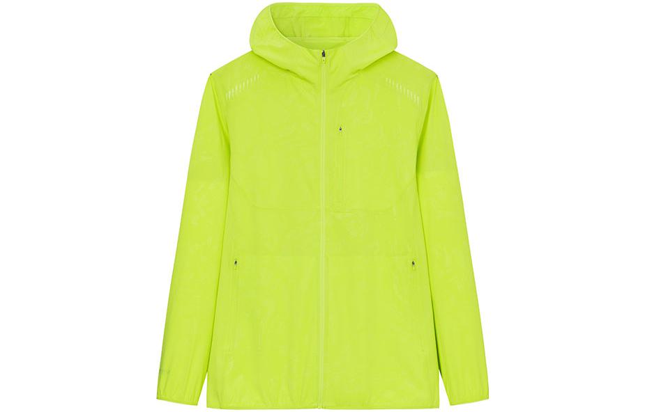 Anta Champion Training Series Zip Hoodie Jacket Acid Lime - 152330616-2