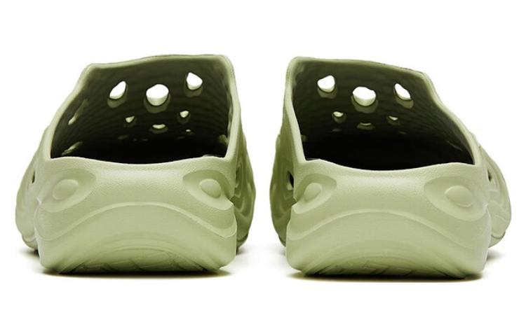 Shop Anta Chao Bai 1.0 Sandales Claquettes ''Vert'' 112338501-4