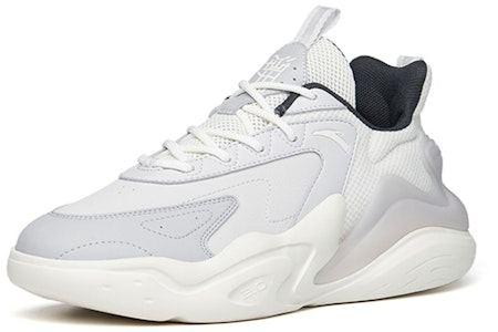 Anta安踏 潮拜3.0 皮質舒适 低筒 運動休閒鞋 男款 灰白色 Lookbook Anta安踏 潮拜3.0 皮質舒适 低筒 運動休閒鞋 男款 灰白色