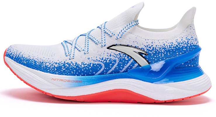 安踏冲击2.0 Pro氮气科技 白蓝橙 112215581-5 Buy 安踏冲击2.0 Pro氮气科技 白蓝橙 112215581-5