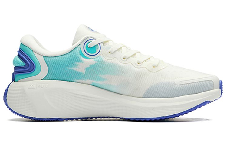 Order 安踏 都市暢跑 輕便 低筒 跑步鞋 男款 藍白