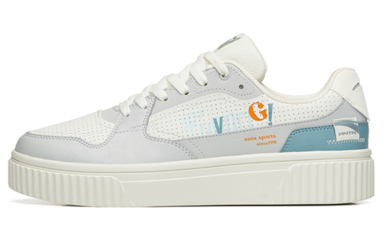 Anta Classic Lifestyle Low 'White Grey' 112238062-3