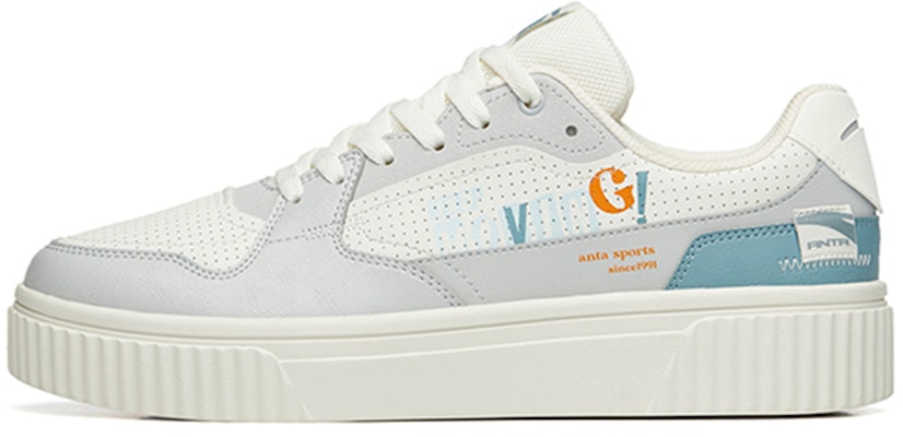 Anta Classic Lifestyle Low 'White Grey' 112238062-3 Buy Anta Classic Lifestyle Low 'White Grey' 112238062-3