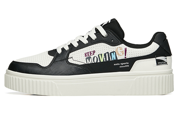 Anta Classic Lifestyle Low-Top 'Black White' 112238062-2