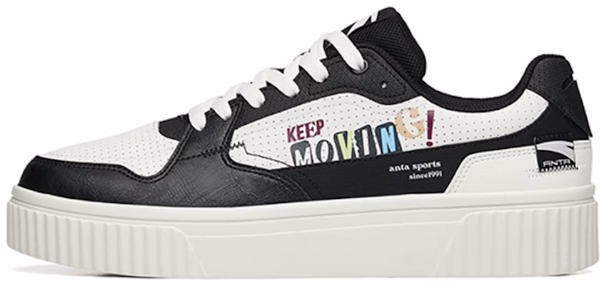 Anta Classic Lifestyle Low-Top 'Black White' 112238062-2 Buy Anta Classic Lifestyle Low-Top 'Black White' 112238062-2