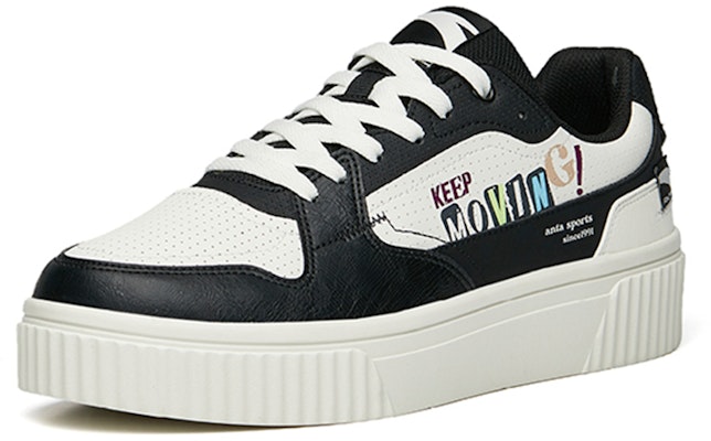 Anta Classic Lifestyle Low-Top 'Black White' 112238062-2 Lookbook Anta Classic Lifestyle Low-Top 'Black White' 112238062-2