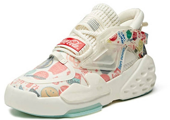 Anta Coca Cola x 'Shock Absorbent Non-Slip Durable Dad Shoe White Red Blue' 11948088-11 Lookbook Anta Coca Cola x 'Shock Absorbent Non-Slip Durable Dad Shoe White Red Blue' 11948088-11