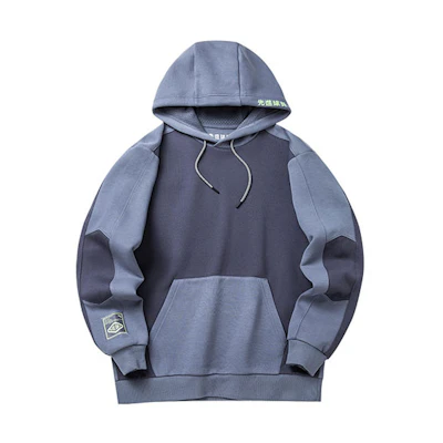 Anta Color-Block Hoodie Unisex Rabbit Grey 952211702-2