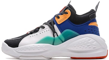 Anta Color-Block High-Top 'Blue Black Green' 'Domineering Life Series' 112048080-3 Anta Color-Block High-Top 'Blue Black Green' 'Domineering Life Series' 112048080-3
