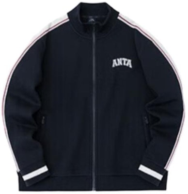 Anta Colorblock Knit Sports Jacket - Basic Black 152338706-2 Buy Anta Colorblock Knit Sports Jacket - Basic Black 152338706-2