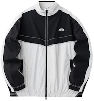 Anta Colorblock Stand Collar Zip Jacket - Black/Pink & Gray 952418602-2 Anta Colorblock Stand Collar Zip Jacket - Black/Pink & Gray 952418602-2