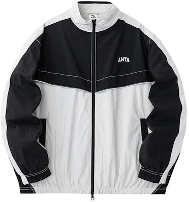 Anta Colorblock Stand Collar Zip Jacket - Black/Pink & Gray 952418602-2 Buy Anta Colorblock Stand Collar Zip Jacket - Black/Pink & Gray 952418602-2