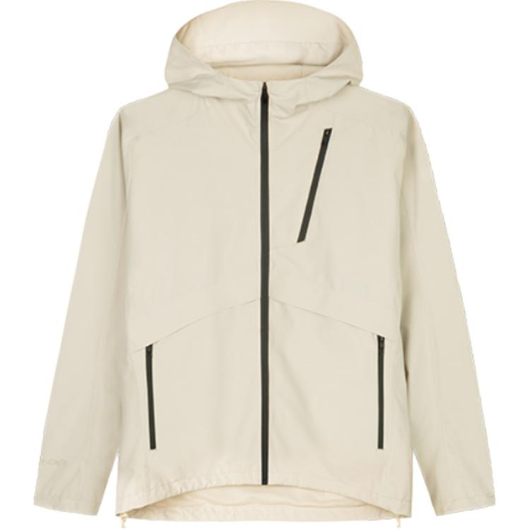 Order 安踏拼色訓練連帽外套-透氣舒適白色款 152437628-1