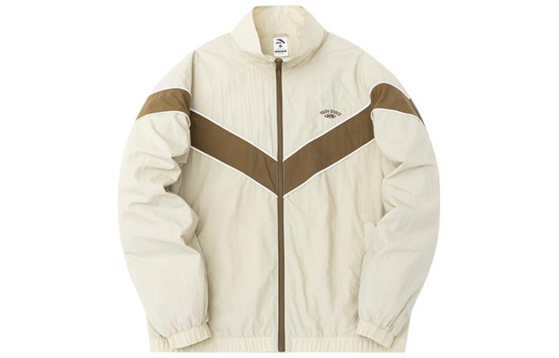 Anta Colorblock Zip-Up Jacket Unisex Light Smoke Gray 952318603-1