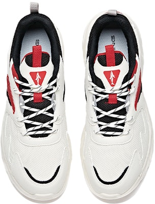Anta Comfort Low-Top Running 'White Black Red' 112015529R-1 Lookbook Anta Comfort Low-Top Running 'White Black Red' 112015529R-1