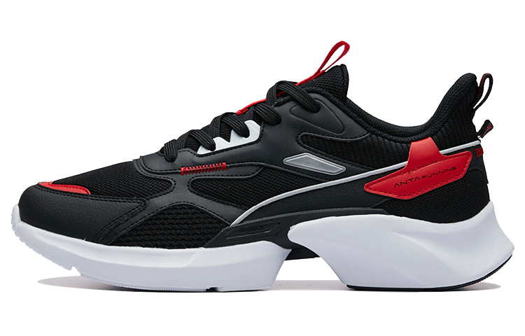 Anta Comfort Low-Top Running Shoe 'Black Red' 111935531R-5