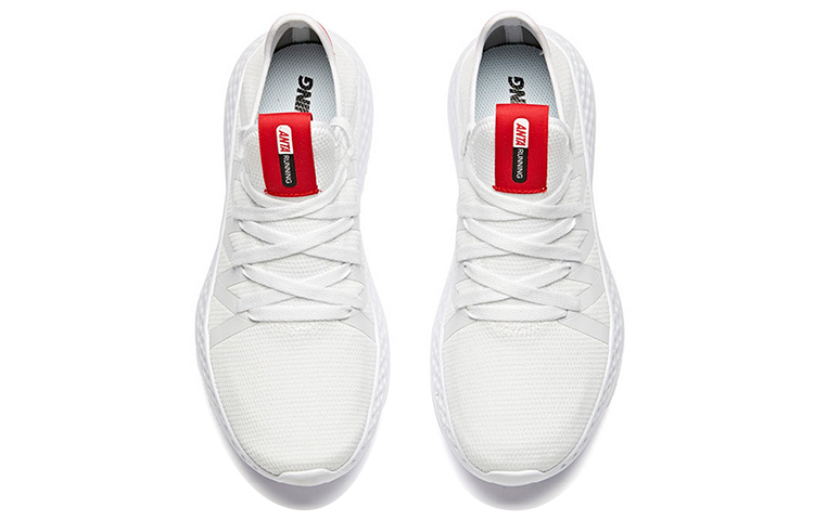 Shop Scarpe Running Basse Anta Comfort ''Bianco Rosso'' 91915536-6