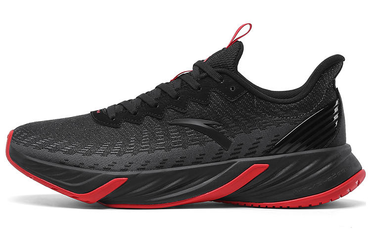 Anta Comfort Running Low 'Black Red' 112145522-1