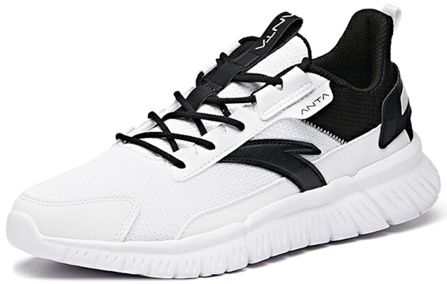 安踏舒适拼色低帮“黑白” 912015521-3 Lookbook 安踏舒适拼色低帮“黑白” 912015521-3