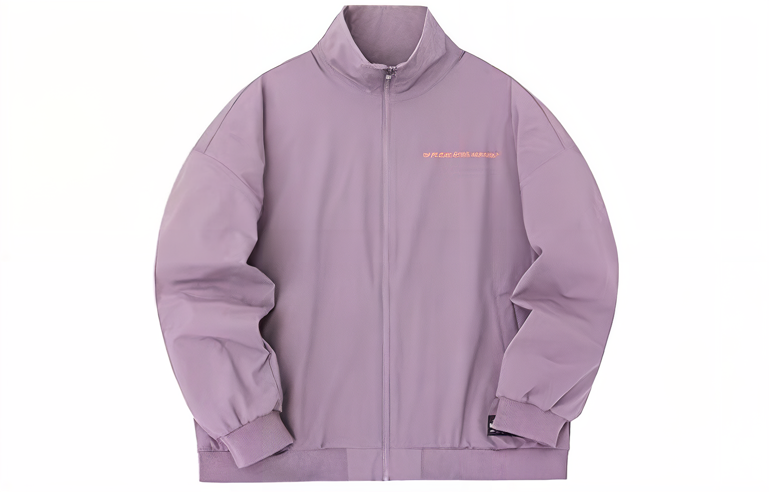 Anta Competition Series Dusty Purple Zip Baseball Collar Jacket 152331602-2