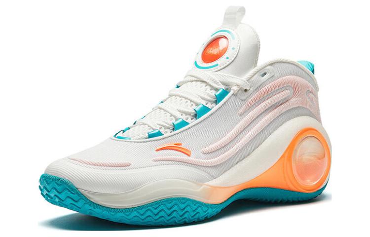 Anta Concrete Bubble 4 Mid 'White Blue Orange' 912411604-4