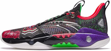 Anta Crazy Tide 5 Pro Black History Month Low Basketball Shoes - Black Multi-color 112421111S-1 Anta Crazy Tide 5 Pro Black History Month Low Basketball Shoes - Black Multi-color 112421111S-1