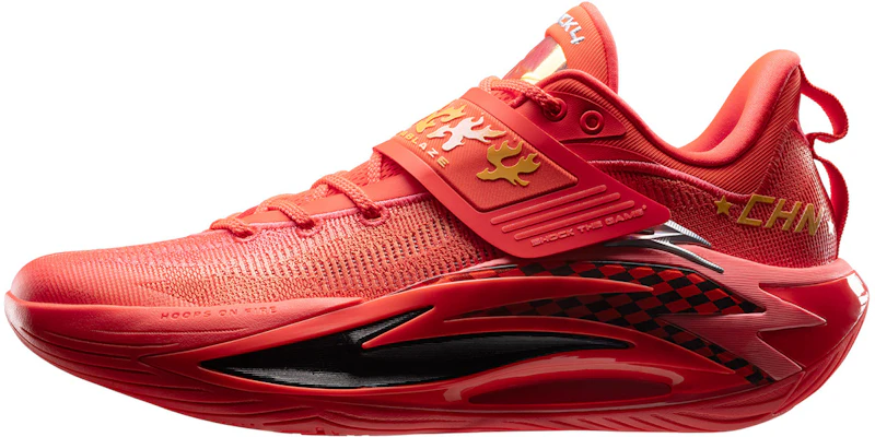 Anta Crazy Tide 7 Pro Basketball Shoes Fluorescent Red Carbon Low-top Non-slip 112611111S-2 Buy Anta Crazy Tide 7 Pro Basketball Shoes Fluorescent Red Carbon Low-top Non-slip 112611111S-2