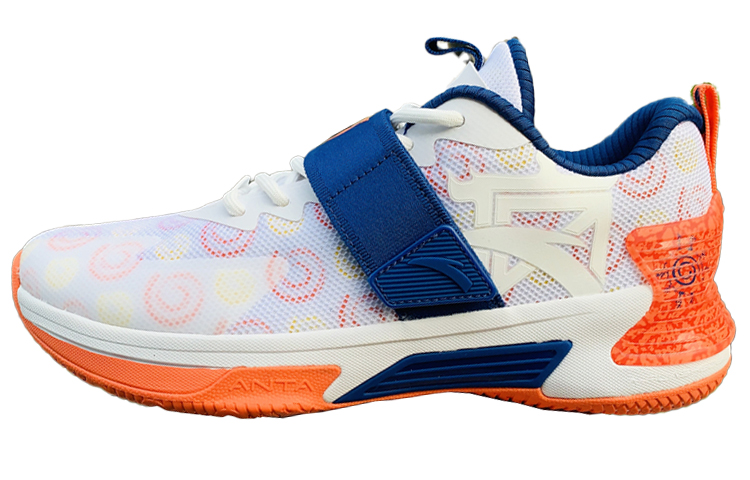 Anta Cross 3 'White Orange Navy' 112131606S-1
