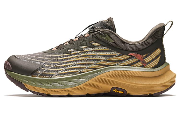 Buy Anta安踏 橫斷 舒適運動 減震耐磨 低幫 跑步鞋 男款 棕色