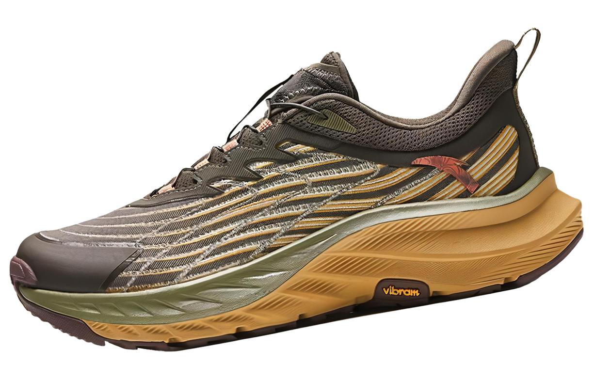 Lookbook Anta安踏 橫斷 舒適運動 減震耐磨 低幫 跑步鞋 男款 棕色