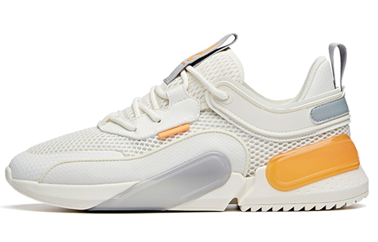 Anta Cube Low 'White Yellow' 112028888-1