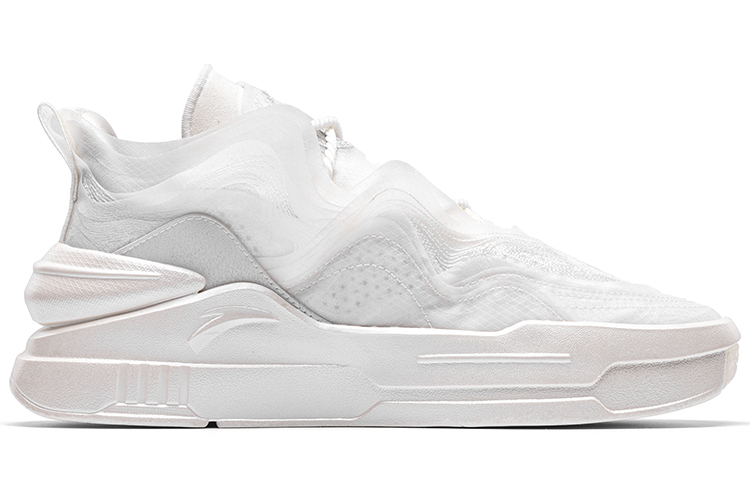 Shop Anta Dominate Low ''Solo Bianco'' 112238080-10