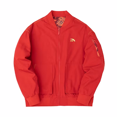 Anta Double-Sided Jacquard Crewneck Jacket Unisex 952318605-1