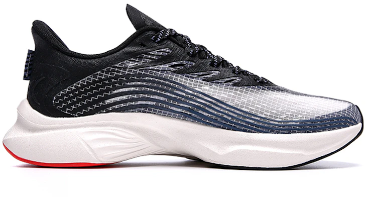 安踏Edge低幫跑步鞋 男款 藍黑 Order 安踏Edge低幫跑步鞋 男款 藍黑