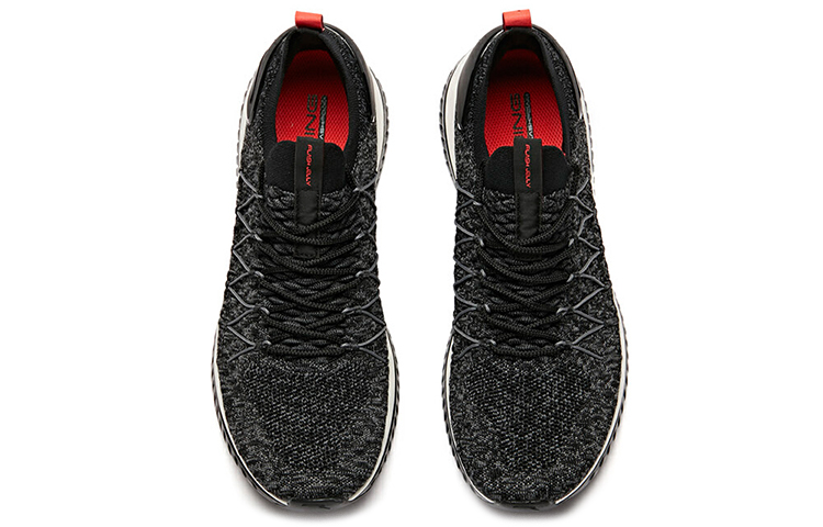 Shop 안타 엘라스틱 로우 '블랙 러닝' (Anta Elastic Low 'Black Running') 11915501-4