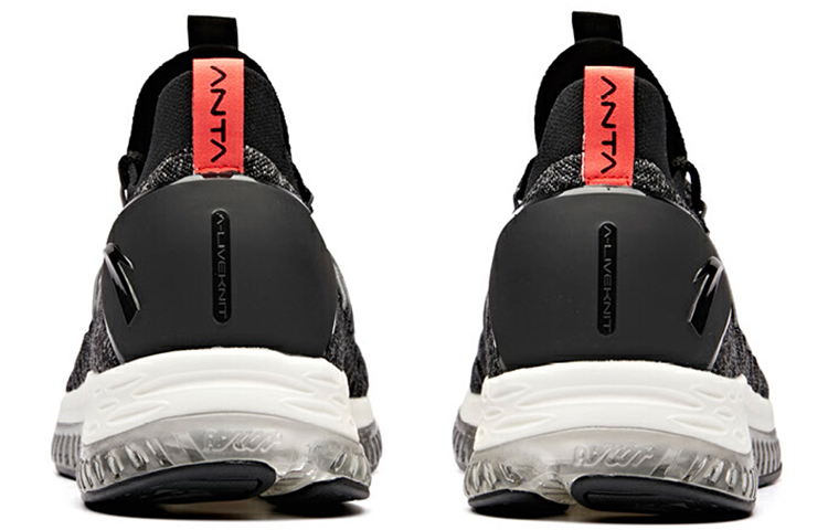 Purchase 안타 엘라스틱 로우 '블랙 러닝' (Anta Elastic Low 'Black Running') 11915501-4