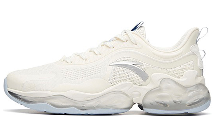 Anta Elastic Low Running Shoes 'Ivory White'