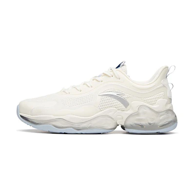 Anta Elastic Low Running Shoes 'Ivory White'