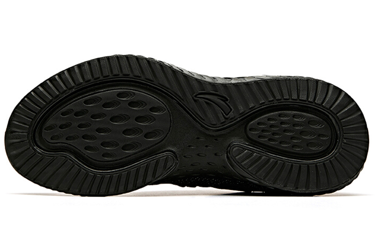 Anta Elastic Rubber Running Low 'Black Silver' 圖 6