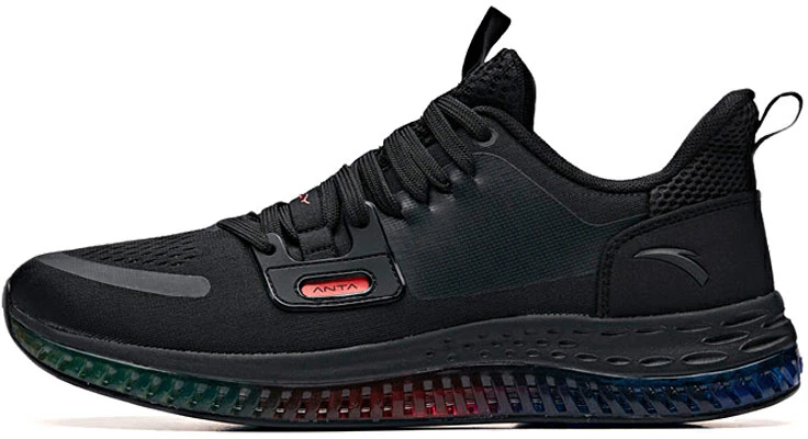 Anta Elastische Rubber Hardloopschoenen ''Zwart Rood'' 11935501-7 Buy Anta Elastische Rubber Hardloopschoenen ''Zwart Rood'' 11935501-7