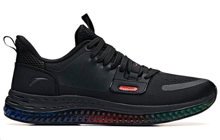 Order Anta Elastische Rubber Hardloopschoenen ''Zwart Rood'' 11935501-7
