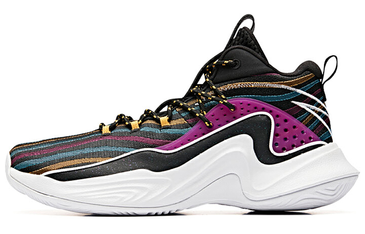 Anta Endless Fire 'Black Blue Purple'